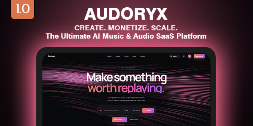 Audoryx - Ai Music Generator